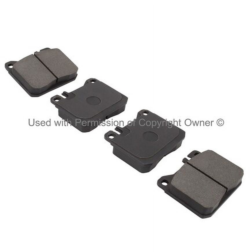 Mpa Electrical 1003-0145AC Quality Built Disc Brake Pad Set   Black Series,
