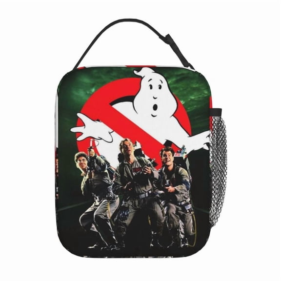 Ghostbuster Lunch Box For Men Women Yellow Small Lunch Bag For Office Work Picnic Reusable Portable