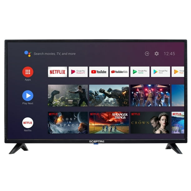Sceptre 32" Class HD Android Smart LED TV with Google (A328BV-SR) - Walmart.com