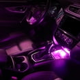 thumbnail image 2 of 4Pcs Small Car LED Ambient Lamp Car Cigarettes Lighter USB Atmosphere Light, 2 of 15