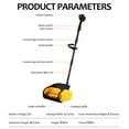 thumbnail image 6 of YILIFEIDA Cordless Snow Shovel, 21V 11" Battery Powered Snow Thrower, 26ft Throw Battery Snow Blower with Auxiliary Handle and 2 Battery, 6 of 10