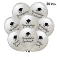 thumbnail image 3 of 20 Pcs Party Balloons Congratulate Graduate Letter Ballons Inflatable Balloons for Graduation Party Decoration, 3 of 6