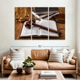 thumbnail image 2 of Elephant Stock Legal Code Of Justice Wall Art - Horizontal Multi Panel Canvas - Living Room Wall Decor - Profession Multi Panel - Brown And Gray Decor - 65" x 42", 2 of 8