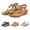 Brown, variant on Vintage Wheat Pattern Toe Loop Wedge Sandals, Elastic Ankle Strap Open‑Toe Platform Shoes for Shopping Travel Beach Summer Events Khaki 36