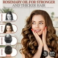 thumbnail image 2 of Rosemary Oil for Hair Growth with Castor Oil, Jojoba Oil, and Biotin, 2 of 8