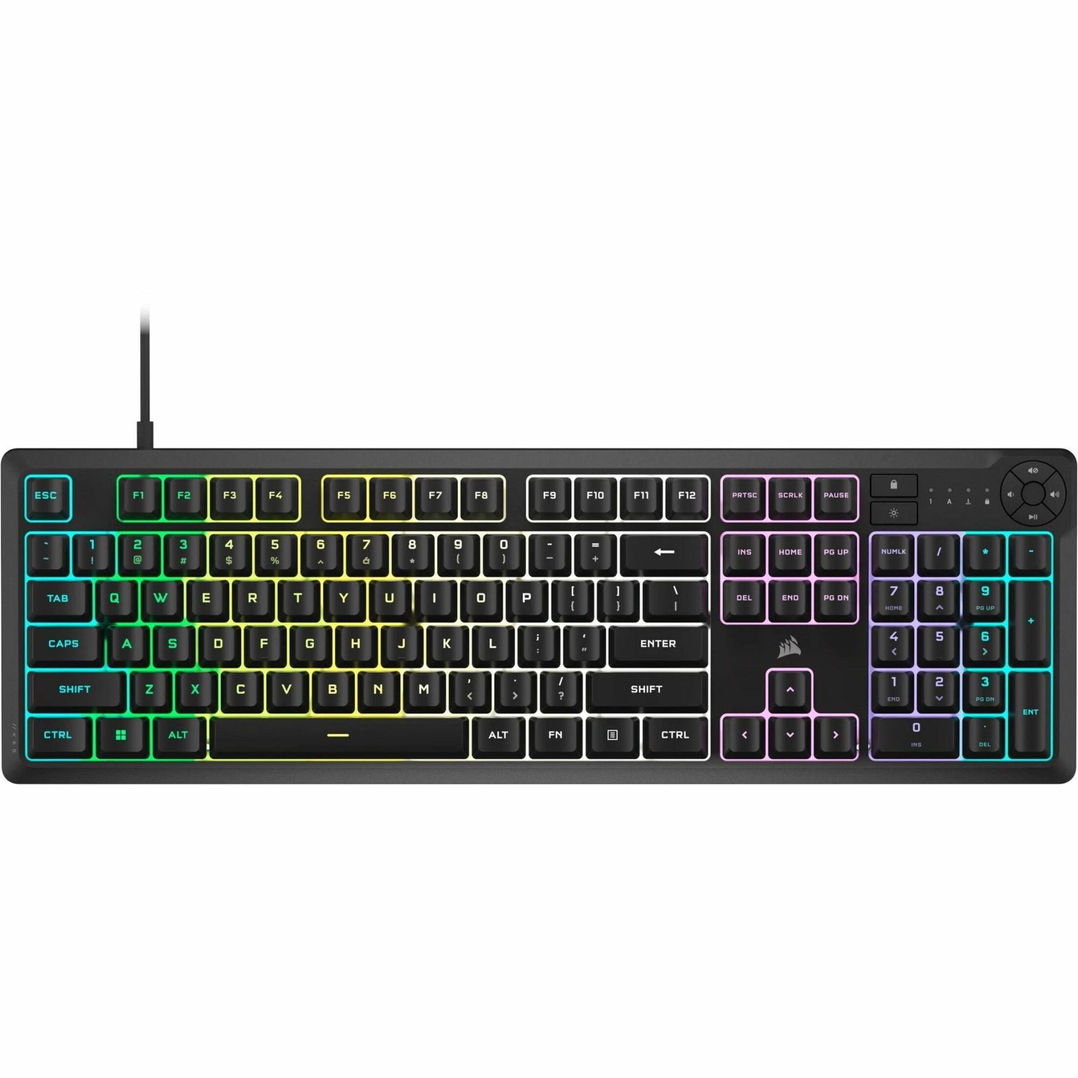 ゲーミングキーボード　CORSAIR K100 RGB K100 RGB Optical-Mechanical Gaming Keyboard — CORSAIR OPX