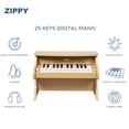 thumbnail image 2 of Teclado de piano ZIPPY Kids de madera digital de 25 teclas para niños pequeños, 2 of 6