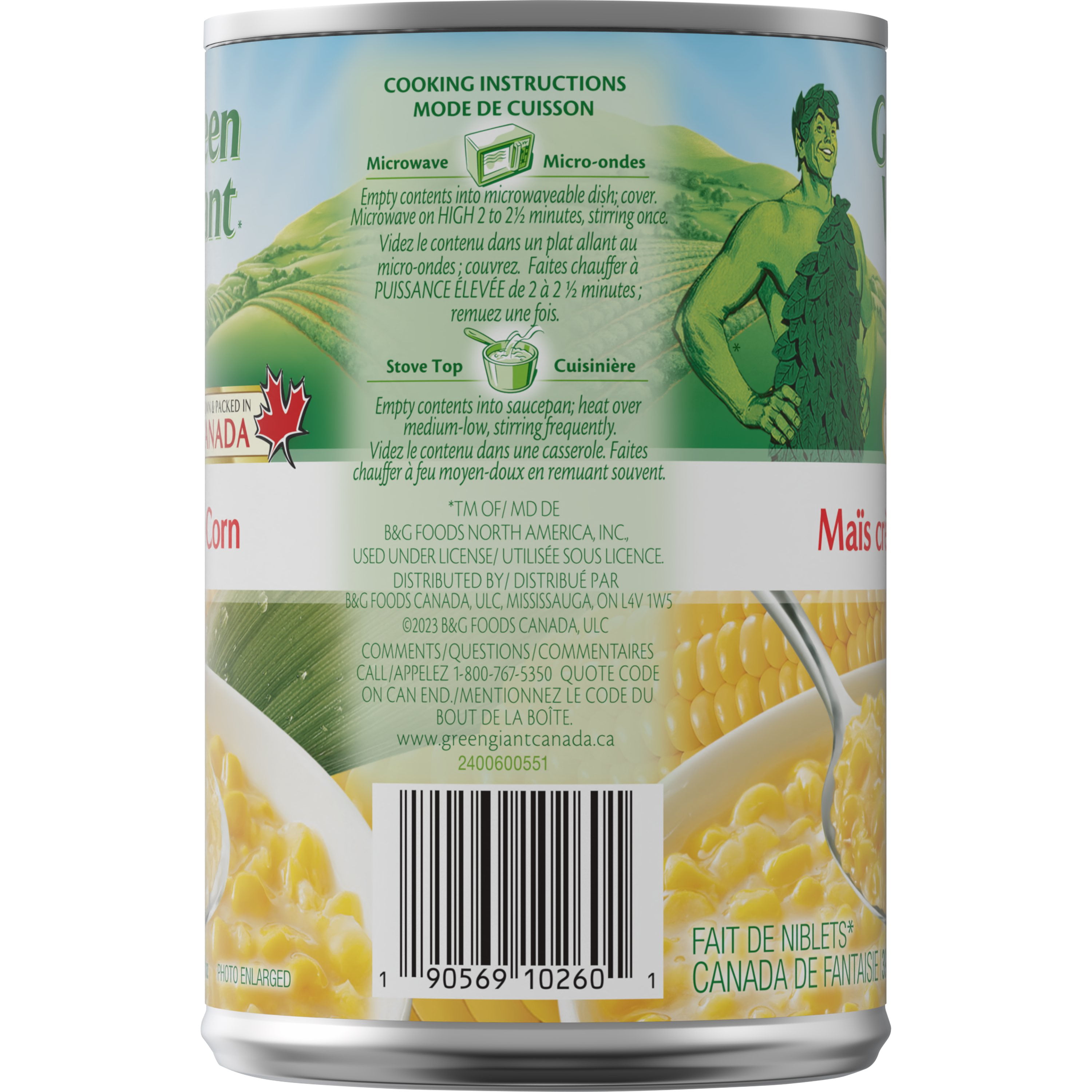 Green Giant Cream Style Corn