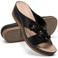 thumbnail image 6 of Ablanczoom Wedge Sandals for Womens: Non-Slip Arch Support women sandals Beach Dresses Slides Shoes, 6 of 6