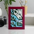 thumbnail image 5 of Abstract Tree Limbs I -Framed Print w/glass-Cherry Red, 5 of 8