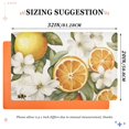 thumbnail image 6 of Yayeee Doormat for Indoor Entrance 32" x 20" Non Slippery Floor Rug, Oranges Watercolor, 6 of 8