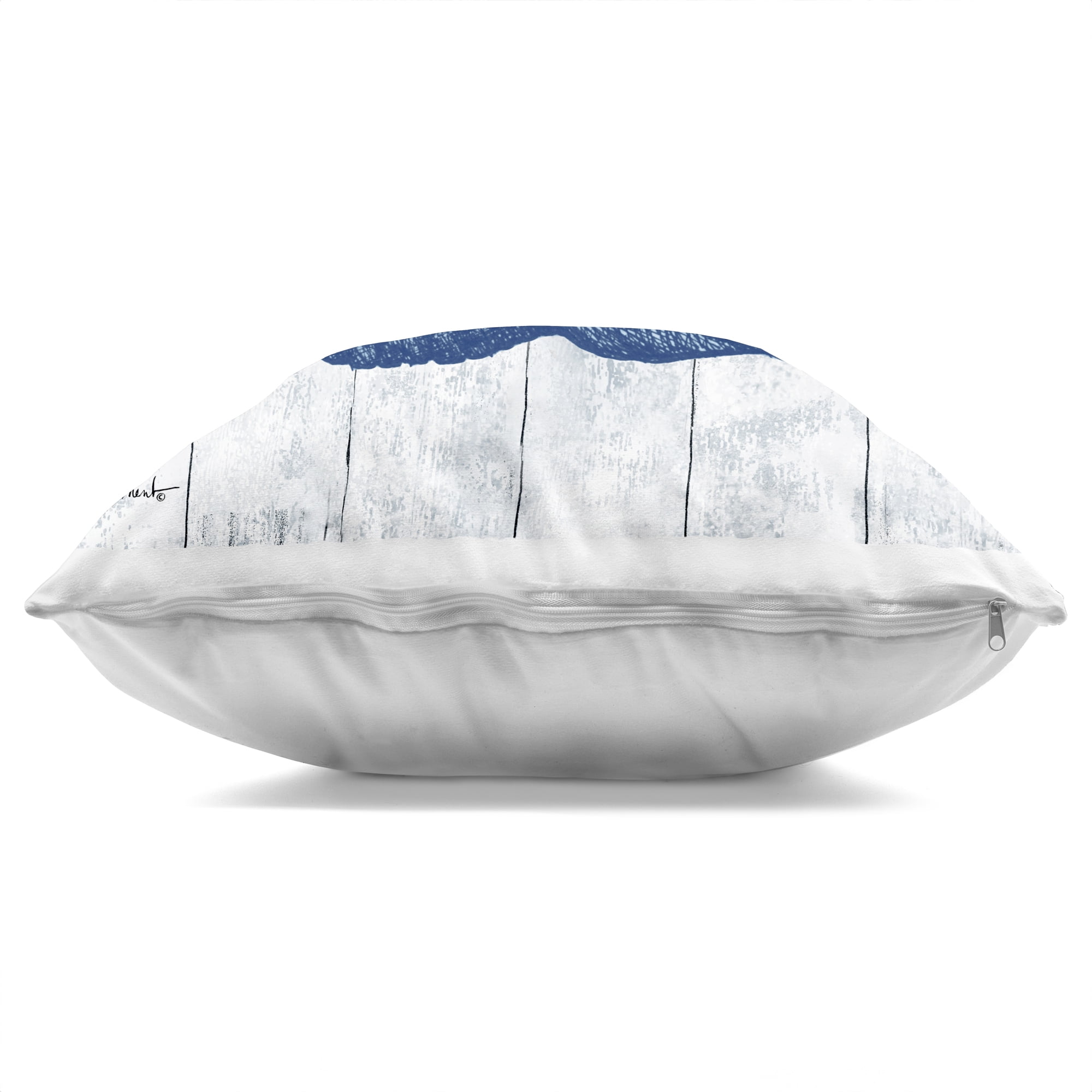 Stupell Industries Coastal Timberland Shell Decorative Printed Throw Pillow, design by Paul Brent, 18 x 7 x 18