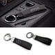 thumbnail image 2 of Llavero De Coche De Cuero De Alto Grado Negro Rojo Logotipo Toyota Honda Hyundai Kia Volkswagen Nissan Benz BMW Mazda Chevrolet huangjie unisex, 2 of 2
