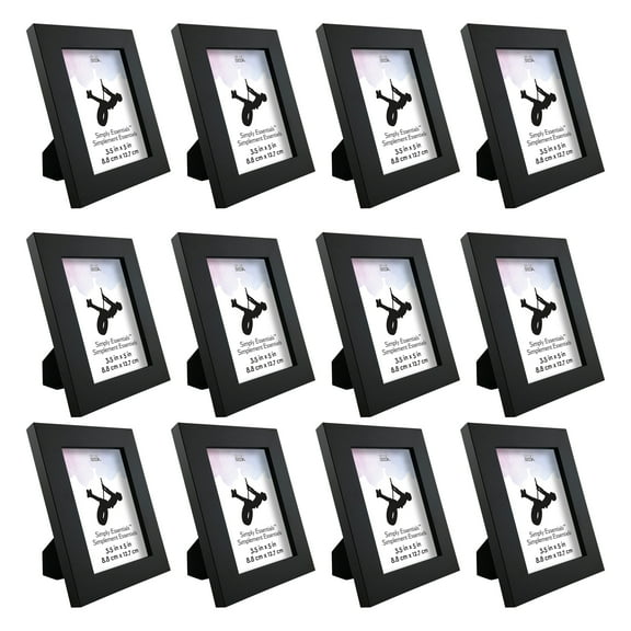 Studio Decor Black Linear Frame, Simply Essentials, 12 Pack