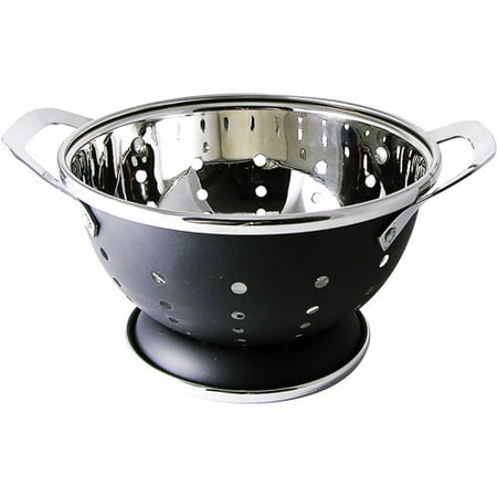 5-qt Colander, Black
