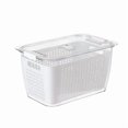 thumbnail image 2 of Wholesale Large White Rectangular Food-Grade Storage Box with Dual-Layer Compartments, Airtight Seal & Transparent Design – Ideal for Commercial Kitchens, Restaurants, Grocery Stores & Gifting, 2 of 6
