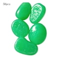 Large Yard Rocks Glow in The Dark Pebbles 50 Pcs Large Luminous Stones Resin Decorative ...