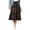 A, variant on Womens Skirts Printed Pocket Relaxed Medium Mid-Length Straight Skirts Side Elastic Regular Fit Street Going Out Wear