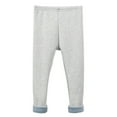 thumbnail image 5 of GYRATEDREAM Girls Winter Leggings Fleece Lined Toddler Kids Basic Full Length Pants 2-11T, 5 of 11