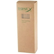 Bionex - New Biodegradable Sugarcane Straws, (8" Length straw), (100 straws/box) Alternative to Plastic