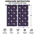 thumbnail image 2 of Blackout Kids Curtains,Hedgehog Pattern Childrens Insulated Curtains Set Of 2,Bedroom Essentials,Toddler Room Decor 42"x84"(106x213cm), 2 of 4