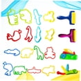 thumbnail image 3 of IFANLANDOR DIY Colored Clay Set with Flower Fish Tree and Animal Shapes for Kids Modeling Clay Tools 5Set, 3 of 8