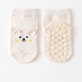 thumbnail image 2 of REDARER Baby Non- Floor Socks, Cute Bear Design Soft Breathable Socks for Toddler Walking & Play,3-5 Years, 2 of 3
