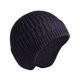 thumbnail image 1 of Gorro de punto de hilo hilado en núcleo Gorro de protección auditiva cálido y grueso para otoño e invierno Gorro de lana para hombres y mujeres Gorro de punto, 1 of 5