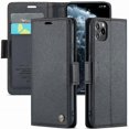 thumbnail image 1 of Funda tipo cartera iPhone 11 Pro con cierre magnético, RFID, tarjetero, soporte, carga inalámbrica, 1 of 5