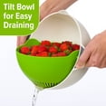 thumbnail image 3 of Prep Solutions Rinse & Drain Bowl & Colander, 3 of 9