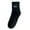 C-Black1007, variant on DHFJKG Ankle Socks For Women Cotton Breathable Butterfly Embroidered Sports Socks Soft Stockings