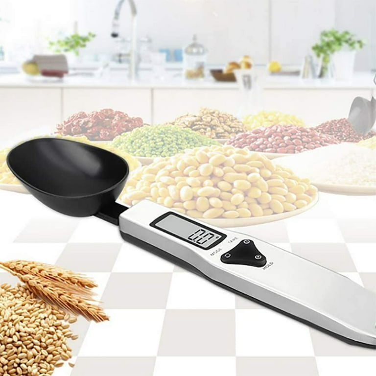 Kitchen Measuring Spoon Food Scale Digital Multi-function Digital Spoon  Scale, Weight From 0.1 Grams To 500 Grams Support Unit G/oz/gn/ct With 2  Aaa B