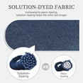 thumbnail image 3 of Aoodor High-Back Outdoor Dining Chair Cushion Set, Fade-Resistant Polyester Fabric, Water-Repellent TPU Coating, 37x20x2.8 Inches (Set of 4), 3 of 8