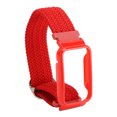 thumbnail image 2 of Correa de bucle trenzado para Mi Band 7 Pro, pulsera de nailon elástico ajustable con marco protector, 2 of 8