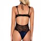 thumbnail image 2 of Lencería De Encaje, Lencería Erógena, Accesorios De Cuello De Traje, Tirantes Ajustados Para Pijamas De Noche De Boda ANGGREK Azul Oscuro XL, 2 of 5