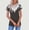 Black#1, variant on New trends for her GaThRRgYP Womens Clothes Tops,Women Fashion Summer Regular Women Short Sleeves V Neck Button Top Blue S