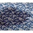 thumbnail image 4 of oneOone Viscose Chiffon Royal Blue Fabric Halloween Dress Material Fabric Print Fabric By The Yard 42 Inch Wide, 4 of 4