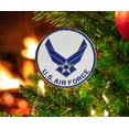 thumbnail image 3 of Allied Air Force Wings Heroes Series Holiday Ornament - Official Air Force Medallion, 3 of 3