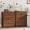 4Walnut, variant on FANRAL 3 Large Drawer Nightstand,29.5" Tall Night Stand,27.5" Wide Side Table,Wood Bedside Table Modern End Table,Small Wide Dresser for Bedroom,White Nightstand