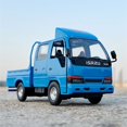 thumbnail image 2 of Modelo de coche de aleación ISUZU NHR 1:32, camión volquete de Metal fundido a presión, modelo de vehículos, colección de simulación de luz y sonido, juguete para regalo para niños, 2 of 5