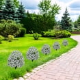 thumbnail image 3 of Artificial Eucalyptus Garden Stake, UV Resistant Flower for Outdoor Yard Decor, 3 of 4