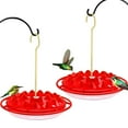 thumbnail image 1 of iMucci Hanging Hummingbird Feeders for 25 Feeding Ports, Leak-Proof, Easy to Clean and Fill, Hummingbird Feeders for Outdoors, Windows, Deck, Patio, Garden, 1 of 6