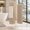 Brushed Gold, variant on 3-Arm Free Standing Towel Rack, Natural Marble Base