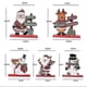 thumbnail image 5 of 3 Pieces Christmas Table Decorations Signs Truck Santa Snowman Christmas Tree Wooden Table Decorations Xmas Table Signs For Holi Christmas, 5 of 5