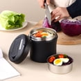 thumbnail image 6 of Qiweii 304 Stainless Steel Lunch Box 1.2L Thermal Bento Box with Compartment and Spoon, 6 of 6
