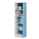 thumbnail image 4 of Librería Furinno Luder de 5 niveles, blanco/azul claro, 4 of 9