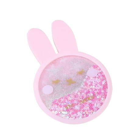 

Famure Coaster|Cute Silicone Coaster Non Slip Ocean Rainbow Quicksand Coasters