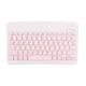 thumbnail image 2 of Mini teclado inalámbrico de 10 pulgadas, ultrafino, cómodo, escritura precisa, estructura de tijera, teclado portátil, color rosa, 2 of 14