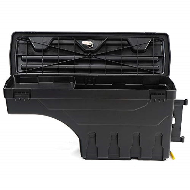 Toyota Tundra Bed Toolbox Rear Truck Bed Storage Box For 2007-2020 Toyota Tundra - Left & Right Side, Black Plastic, Hard Cover, 1-Year Warranty 2007-2020 Tundra Parts