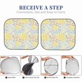 thumbnail image 6 of Honeii Boho Print Foldable Car Sun Shade for Windshield, 2-Piece UV Protection Shade, Protects Car Interior, Ideal for Cars, Trucks, SUVs-Large, 6 of 6